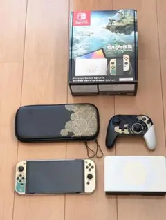 【超美品】Nintendo Switch本体 有機ELモデル ゼルダの伝説セット