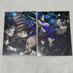 カグラバチ ホログラムカードくじ イラストカード 六平千鉱 座村イヲリ 清市