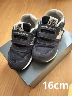 new balance 996 キッズシューズ ネイビー