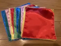 ミルク缶カバー　引っ張り布
