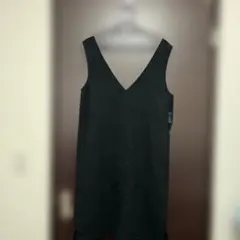 美品♡黒のノースリーブジャンパースカート