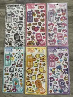 正規品　新作　平成はっぴーフォン　サンリオ　コンプリート　キティ　マイメロ