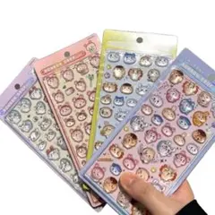 ちいかわ 立体シール 3Dシール 4枚セット　可愛いシール