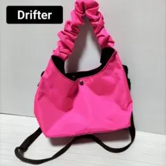 Drifterドリフター ギャザーハンドルバッグ　ハンドバッグショルダー2wayのサムネイル