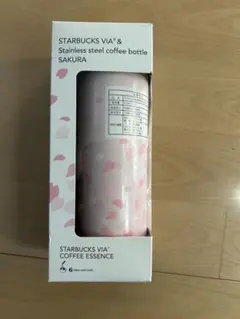 新品未使用品　スタバ　Starbucks ステンレスコーヒーボトル 桜　さくら