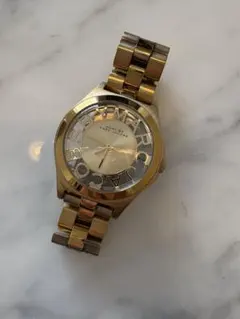 Marc Jacobs ゴールド アナログ腕時計