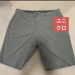 ユニクロ　ドライストレッチ　ライトグリーン　アクティブ　ハーフパンツのサムネイル