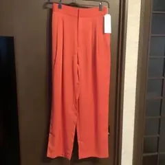 オレンジ Mサイズ パンツ