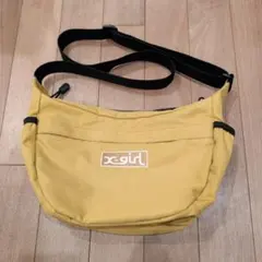 x-girl イエロー ショルダーバッグ