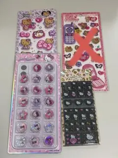 【希少未開封】ハローキティ　ドレスアップコレクション　セクシールックセット 希少未開封】ハローキティ ドレスアップコレクション セクシールック