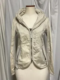 Vintage アシンメトリー 変形ジャケット ボリュームネック