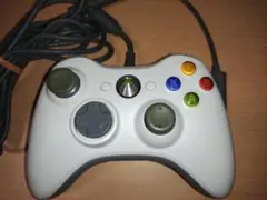 XBOX360 マイクロソフト純正 有線コントローラー 白