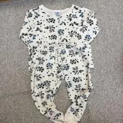 PETIT BATEAU ベビーパジャマ 花柄 86cmのサムネイル
