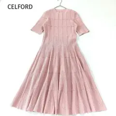 celford ダイアヘムディフォメーションワンピース ホワイト 白 38 M