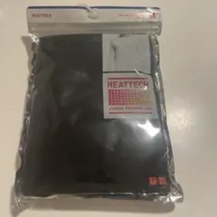 ヒートテック　クルーネックT(九分袖)ブラック　MEN Mサイズ