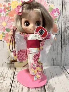 ブライス アイシードール リカちゃんアウトフィット 浴衣 - メルカリ