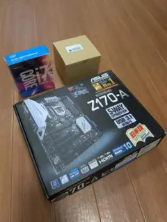 ASUS Z170-A + Core i7-6700K + CPUクーラー