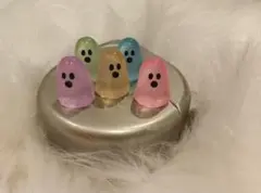 新品ハロウィン ゴースト 蓄光ミニおばけ5個セット