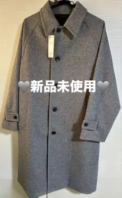 ♥新品未使用♥GU コージーメルトンバルマカーンコートグレー S♥