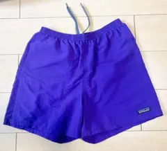 【美品】SP19 パタゴニア バギーズショーツ 5インチ S パープル 廃盤