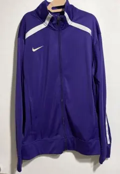 NIKE ナイキ ジャージ トラックジャケット 紫 パープル 古着のサムネイル