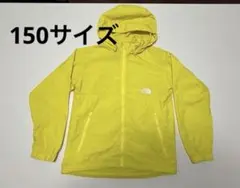ノースフェイス　コンパクトジャケット　サイズ150 イエロー　黄色　軽量