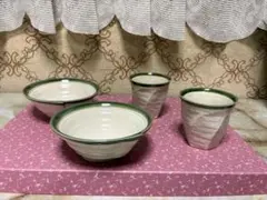 たち吉オリジナル 織部 酒肴揃え(対)のサムネイル
