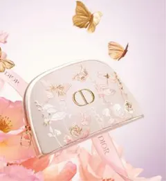 Dior マザーズデイ ディオール　オリジナルポーチ　刺繍ポーチ