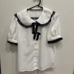 Ank Rouge ブラウス　ホワイト　M