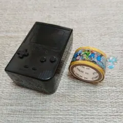 Nintendo ゲームボーイポケット型 セロハンテープ台 ポケモン柄テープ付