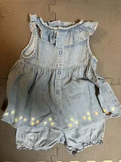 bebe デニム　ワンピース　サイズ80