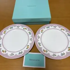 新品】ティファニー ゴールドバンド ペアプレート お皿2枚セット箱