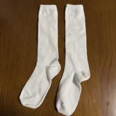 靴下　ハイソックス　ホワイト　白のサムネイル