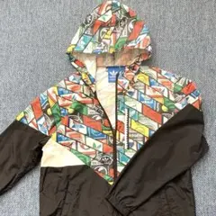 ✴︎大人気✴︎adidas カラフルロゴ ウィンドブレーカー L 古着美品