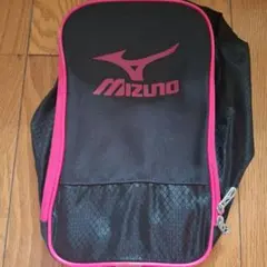 MIZUNO ミズノ シューズケース ブラック×ピンク