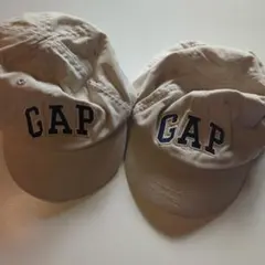 GAP グレージュキャップ2個