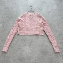 K1543 ギャップ ハイネックニット 丈短め ロングスリーブ XXS 小さめ