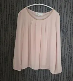 ROPÉ PICNIC シフォン長袖ブラウス 38 ピンク