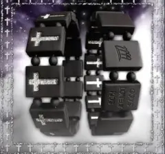 最安値　bazo1199 ブレスレット　十字架　ブラック