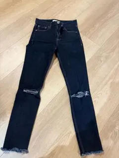 MOUSSY ダメージスキニーデニム