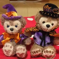 ダッフィー シェリーメイ ぬいぐるみバッジ