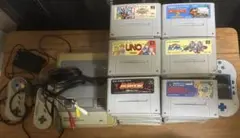 【動作未確認】スーパーファミコン+ソフト70本