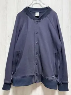 Columbiaコロンビア GRT スナップカーデ ラグラン ネイビーグレー古着