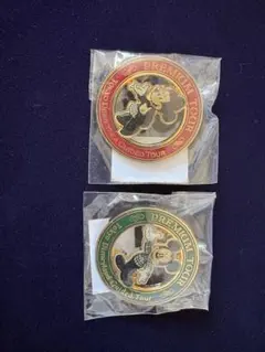 ディズニー　プレミアムツアー　ピンバッジ