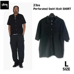 Stussy 黒 Mサイズ ニットポロ 2025年最新】stussy ニットポロの人気アイテム - メルカリ