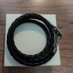 JAM HOME MADE 編み込みレザーブレスレット ナンバーナイン apcのサムネイル