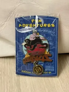Disney リトルマーメイド アリエル フランダー アースラー ピンバッジ5
