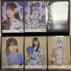 値下げ不可 乃木坂46 海邉朱莉 浴衣 2025 5種コンプ 生写真