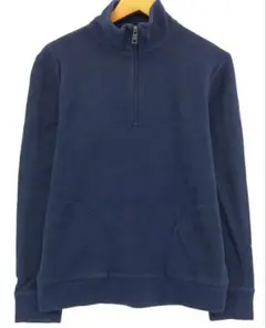 NAUTICA/ノーティカ ネイビーハーフジップスウェットシャツ