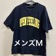 オープンフィーリング Tシャツ　ネイビー